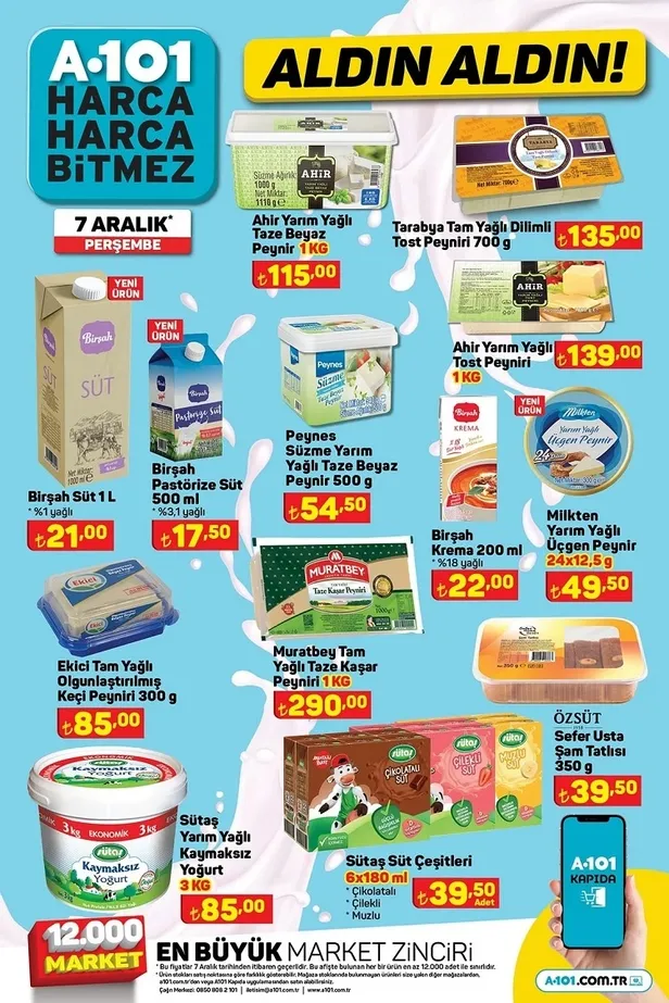 11 Aralık A101 aktüel ürünler kataloğu! Üç Tekerlekli Elektrikli Moped, Flavel Dijital Baskül , Kahve Makinesi, Smart Led TV uygun fiyata satışa sunuluyor