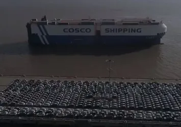 4 bin otomobil Türkiye’ye doğru yola çıktı! Çin konsolosluğu sosyal medyadan duyurdu