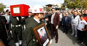 Şehitlerimizi uğurladık