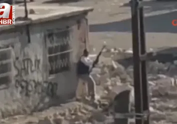 Adana'daki silahlı çatışmanın görüntüleri gündem oldu! Dur anne en güzel noktasındayım