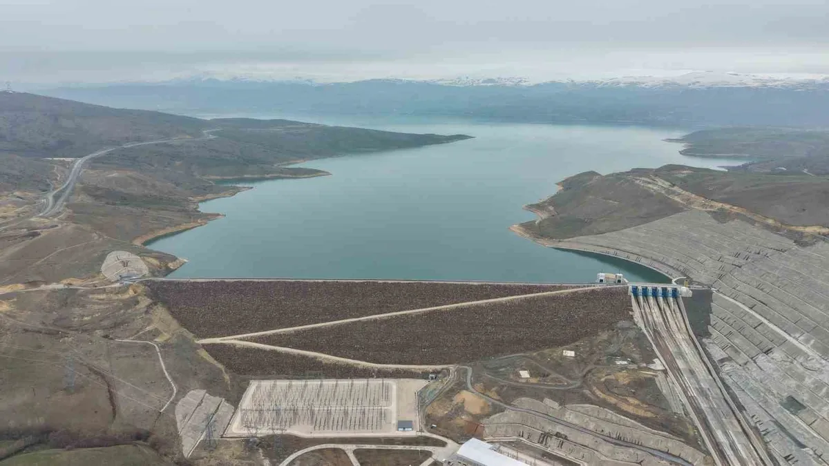 Muş'ta baraj doluluk oranı yüzde 90'ı aştı