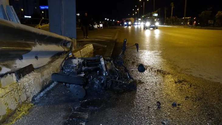 Antalya’da feci kaza! Katil oldum diye gözyaşı döktü