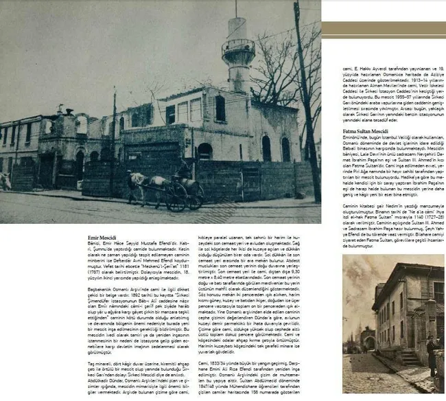 İBB; Sirkeci’de Emirler Mescidi’nin bulunduğu alana heykel dikti - 8