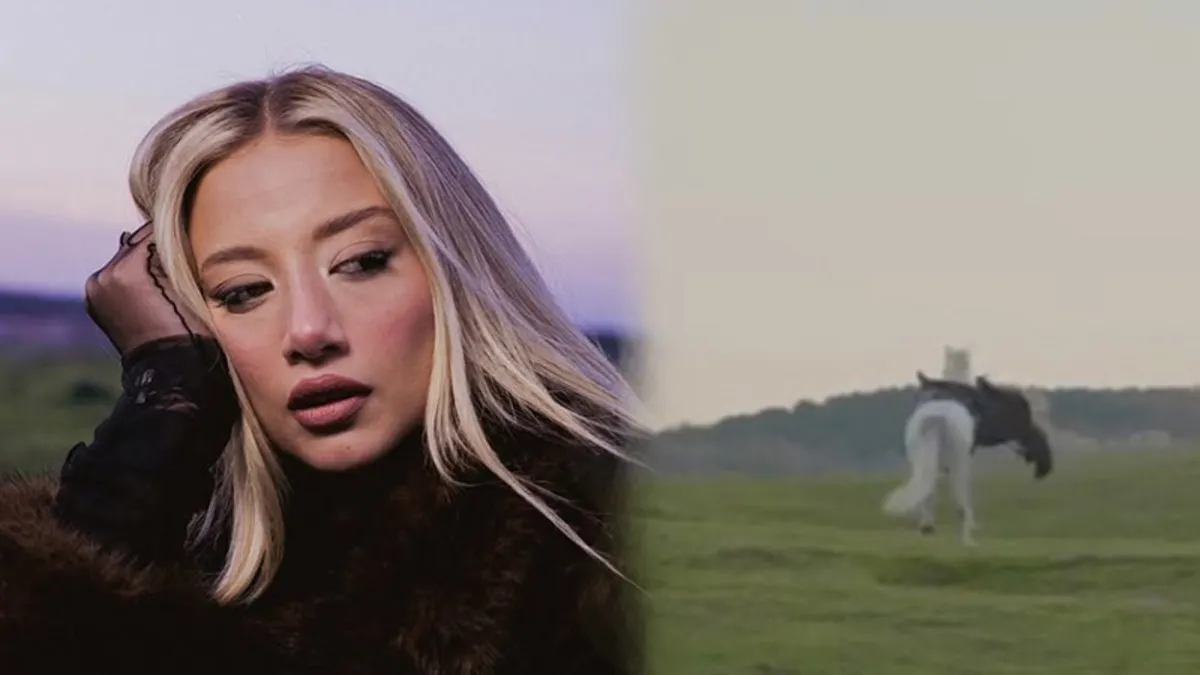 Klip çekiminde attan düştü! Aleyna Kalaycıoğlu'ndan kaza sonrası açıklama