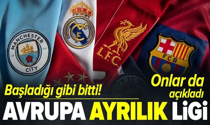 Avrupa Süper Ligi paramparça! Atletico Madrid ve Inter de ayrıldı