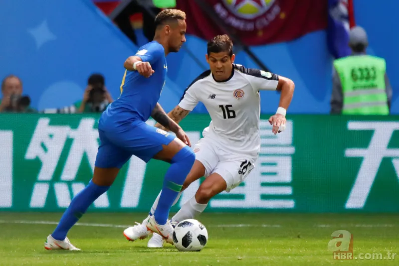 Brezilya Kosta Rika maç sonucu Brezilya uzatmada güldü 7