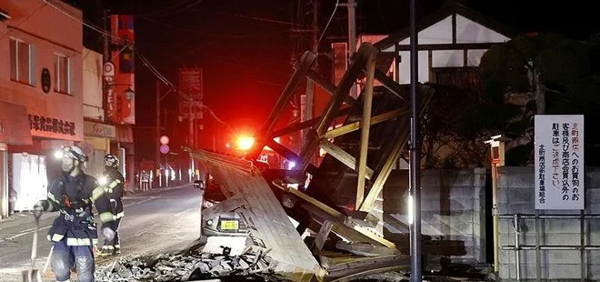 Japonya’daki 7,3’lük deprem sonrası 100’den fazla yaralı