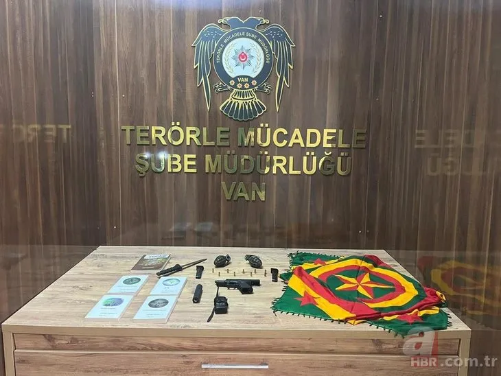 Van’da terör örgütü PKK’ya önemli bir darbe daha! Silah ve el bombası bulundu
