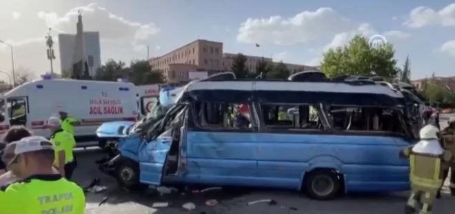 Son dakika | Ankara’da feci kaza! 20 kişi yaralandı