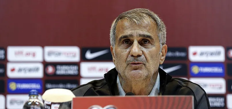 Şenol Güneş: Mazeret yok