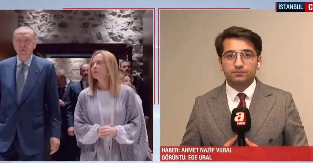Erdoğan İtalya Başbakanı Meloni'yi ağırladı!