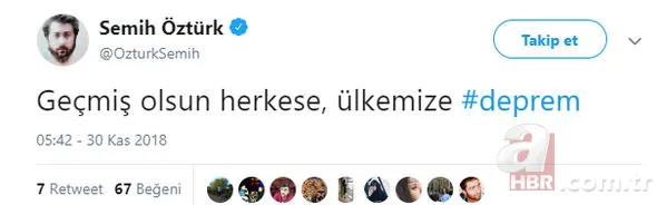 Deprem Twitter'da TT listesine girdi... İşte ilk yorumlar 12