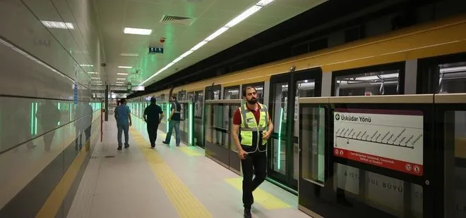 Üsküdar-Çekmeköy metro hattı, ilk günde kaç yolcu taşıdı?