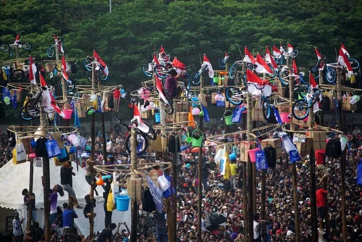 Endonezya’da Bağımsızlık Günü kutlamaları yapıldı