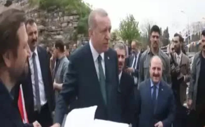 Fatih'te Cumhurbaşkanı Erdoğan'a sürpriz!