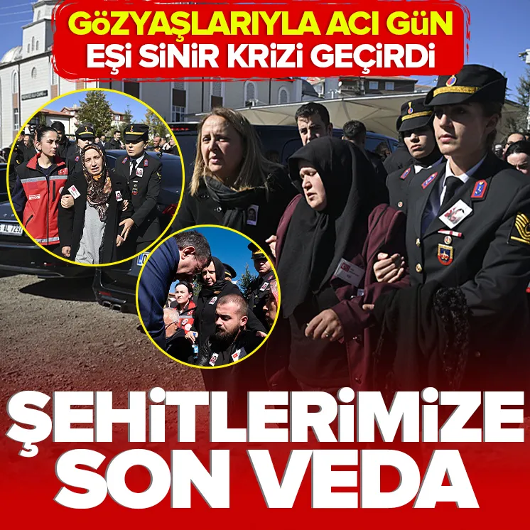 Şehitlerimize son veda