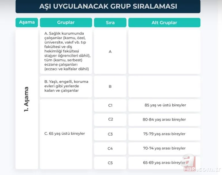 Son dakika: Kim ne zaman aşı olacak? Korona aşısı tarihleri açıklandı mı? MHRS ile Covid-19 aşı randevusu nasıl alınır? 6