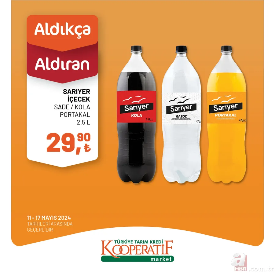 Tarım Kredi Market katalog indirimi bugün bitiyor! Dana Kıyma 147,60 TL, Beyaz Peynir 114,30 TL, Kaşar Peynir 219,00, Siyah Çay 102,90 TL’ye satılıyor 19