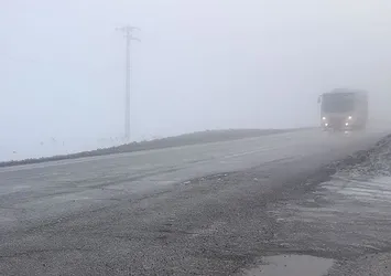 Meteoroloji'den sis uyarısı