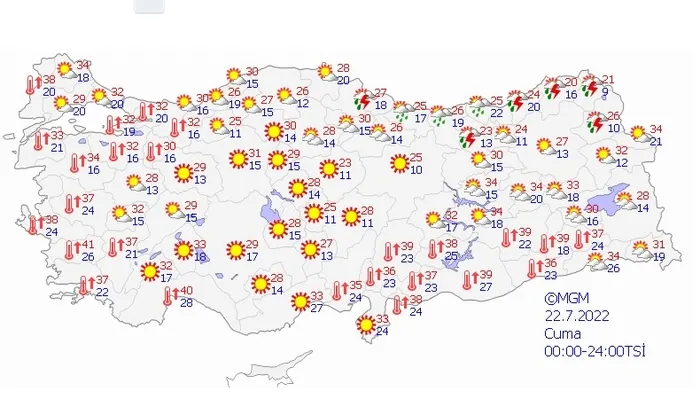 Meteorolojiden SON DAKİKA kuvvetli yağış uyarısı | İstanbul, Ankara, İzmir... - 6