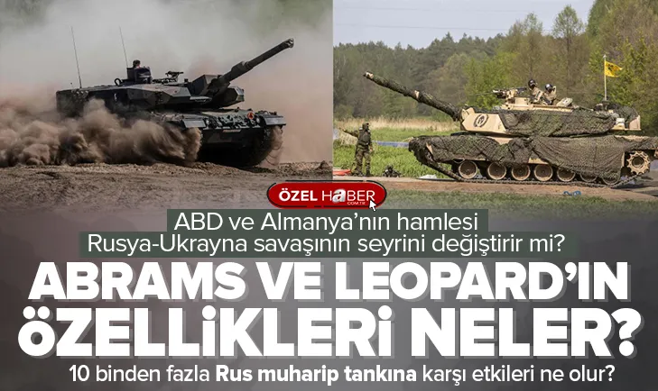 İşte Abrams tankları ve özellikleri