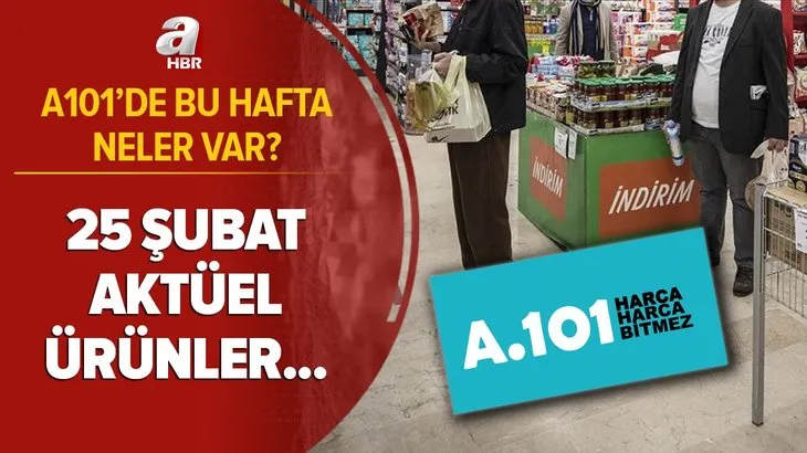 A101 25 Şubat 2021 aktüel ürünler kataloğu: Perşembe indirimleri dolu dolu! A101’de bu hafta neler var?