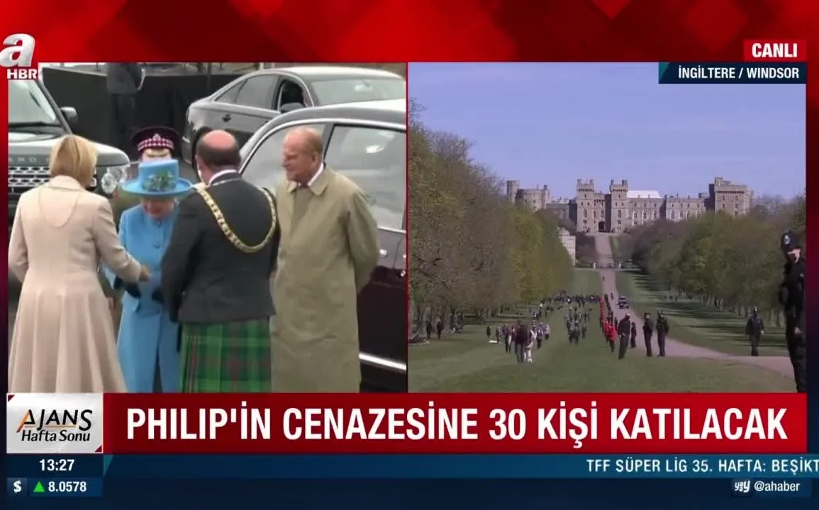 ingiltere den kralice elizabeth in esi prens philip e veda