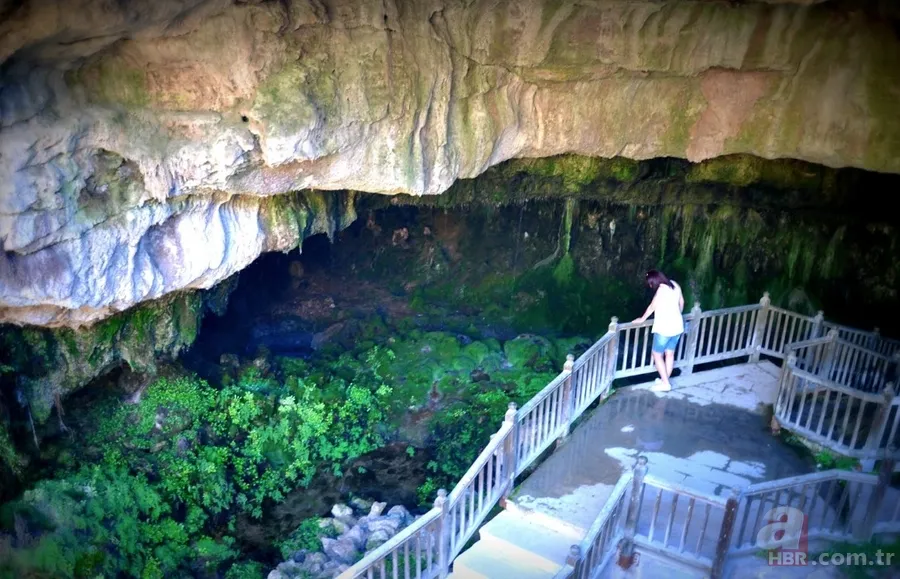 Denizli’de yer altında saklı şifalı cenneti! Turistler hayran kaldı 2