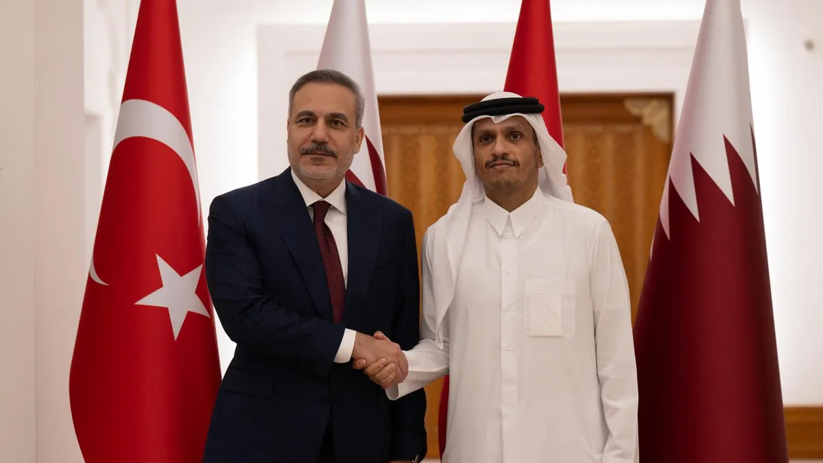 Dışişleri Bakanı Fidan Katar'da: Savaşın asıl müsebbibi İsrail