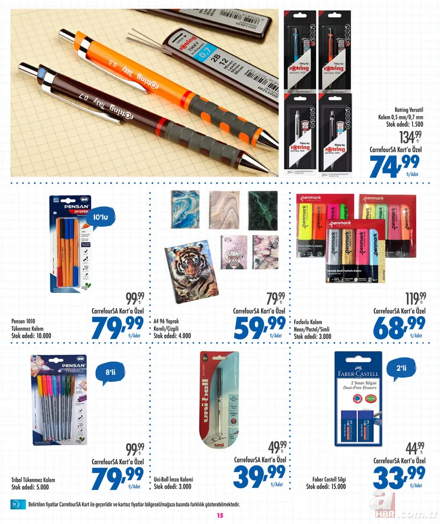 Carrefour’dan üniversite öğrencilerinin evini kuracak indirim kataloğu! Beyaz eşyadan mobilyaya, mutfak gereçlerinden elektrikli ev aletlerine yüzlerce ürün indirimde 13