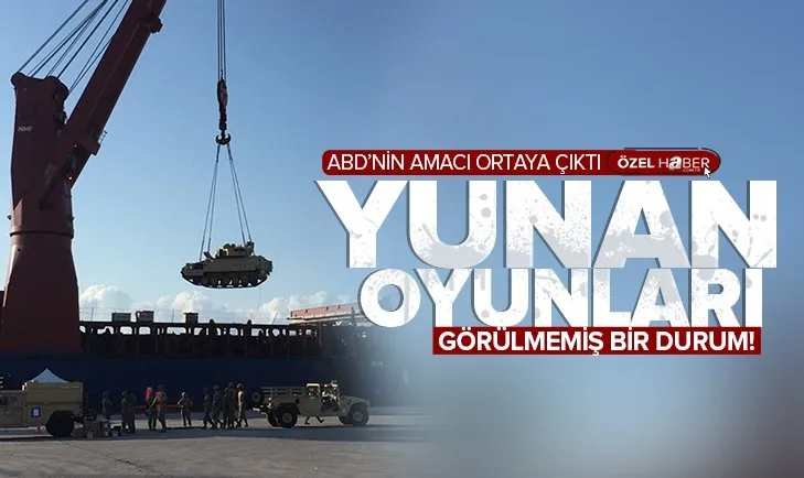 Türkiye sınırında ABD-Yunan iş birliği! ABD’nin Dedeağaç’a sevkiyatı sürüyor mu?