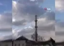 Tokat’ta 5,6’lık deprem sonrası cami minaresi yıkıldı!