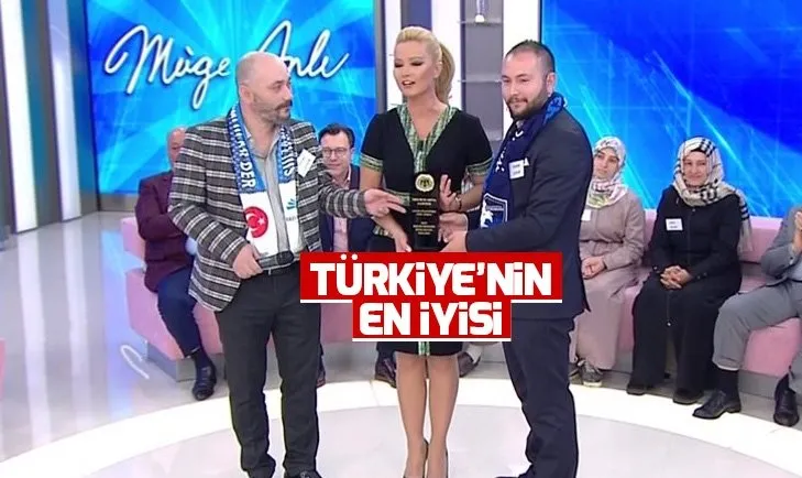 Müge Anlı ödül aldı; O Türkiye’nin en iyisi!