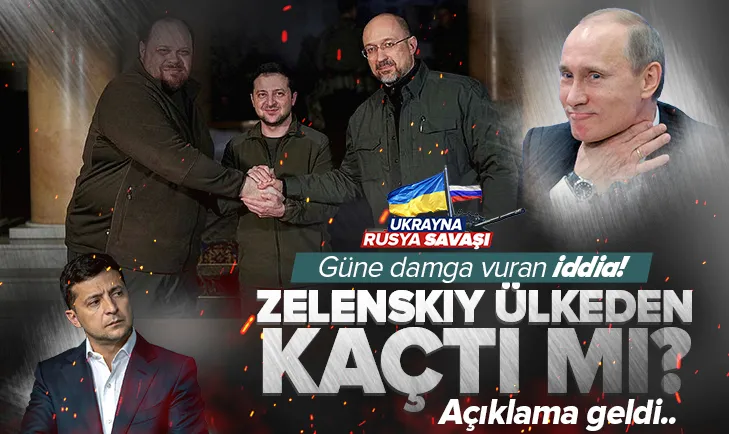 Zelenskiy ülkeden kaçtı mı?