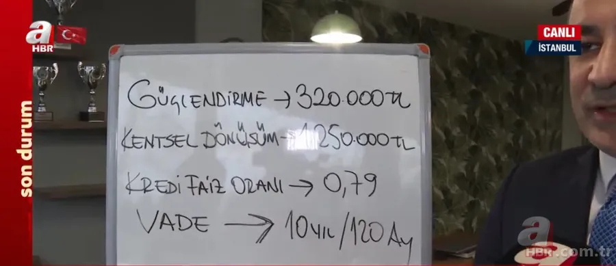 Uzman isimler A Haber'de detayları anlattı! İşte kentsel dönüşüme yeni destek paketinin detayları... | Ödeme planı nasıl? 4