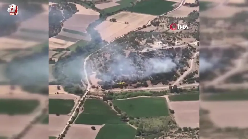 Milas’taki yangın kontrol altına alındı