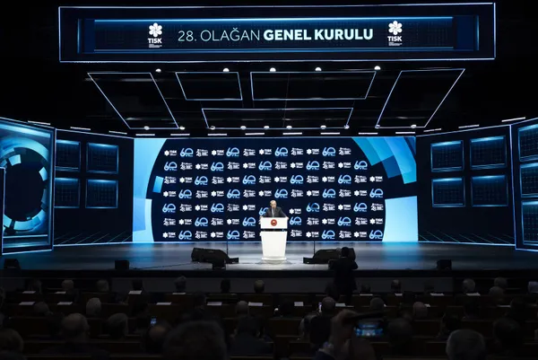 Son dakika: Başkan Erdoğan'dan TİSK 28. Olağan Genel Kurulu'nda önemli açıklamalar | Asgari ücret ve enflasyon mesajı - 3