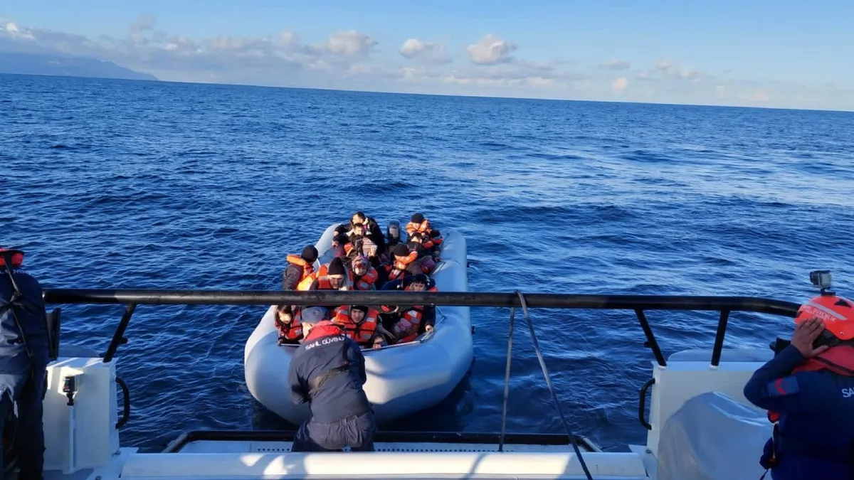 Kırklareli'nde 8 düzensiz göçmen yakalandı