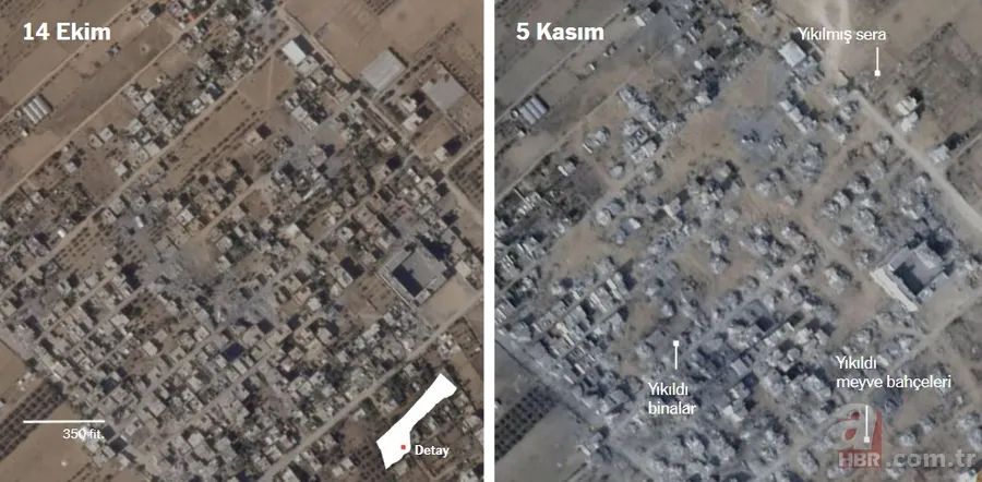 Katil İsrail Gazze'yi ateşkese rağmen yerle bir ediyor! Cani planı ABD basını yazdı 7
