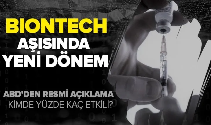 BioNTech aşısında yeni gelişme! Yeni dönem başlıyor! Çocuklara da uygulanabilecek