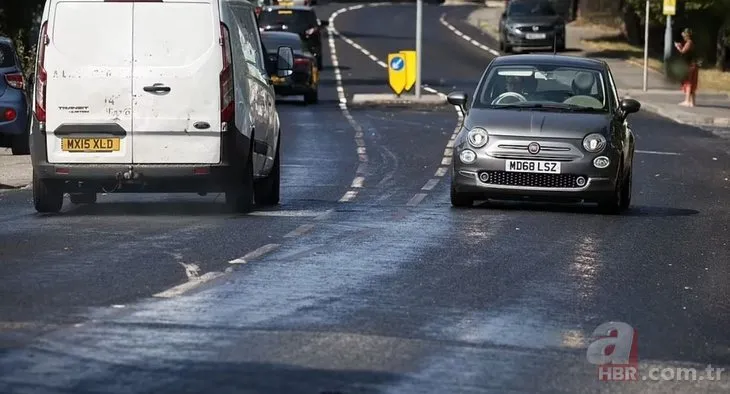 İngiltere’de sıcaklar asfalt eritti! Kırmızı alarm sonrası İngiltere’de yaşam şartları zorlaştı