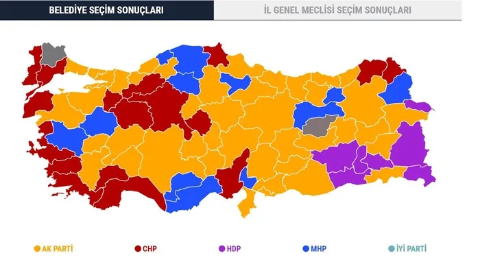 Terör dili değil Türkiye kazandı! İşte il il seçim sonuçları - 1