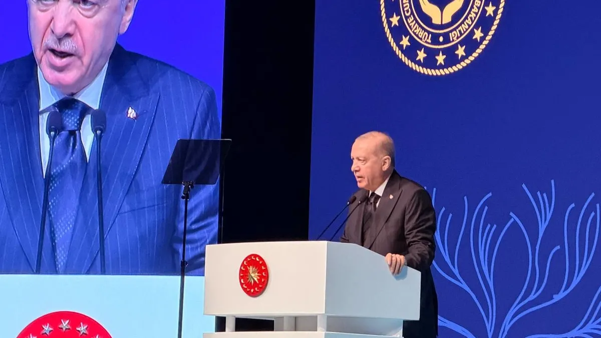CANLI | Başkan Erdoğan'dan Haliç Kongre Merkezi'nde önemli açıklamalar