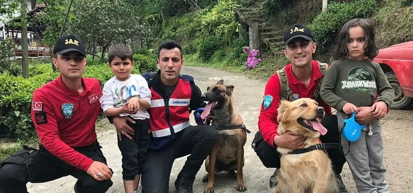 RÄ°ZE'DE KAYBOLAN 2 ÃOCUK BULUNDU