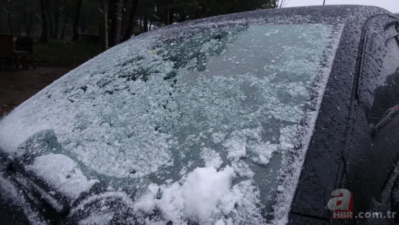 Son Dakika... İstanbul'da beklenen kar yağışı başladı! 9