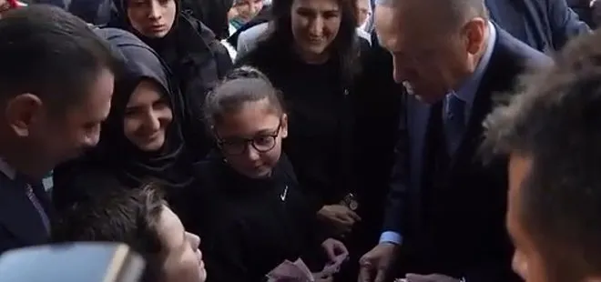 Başkan Erdoğan’ın çocuklarla sohbeti gülümsetti: Balıkesir’i merak etmeyin
