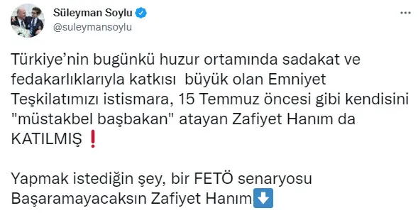 Son dakika: İçişleri Bakanı Süleyman Soylu'dan Meral Akşener'in Emniyet Teşkilatı hakkındaki sözlerine sert tepki - 1