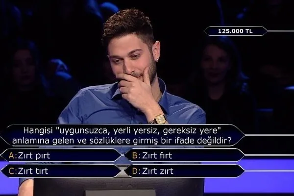 Hangisi uygunsuzca, yerli yersiz, gereksiz yere anlamına gelen ve sözlüklere girmiş bir ifade değildir? - 1