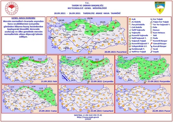 1632081295173.jpg Meteoroloji'den çok sayıda ile gece yarısı son dakika sağanak yağış ve fırtına uyarısı! İstanbul Ankara İzmir'de bu hafta hava durumu nasıl olacak? - 2
