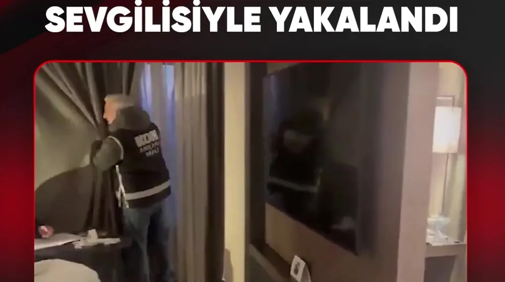OTEL ODASINDA SEVGİLİSİYLE YAKALANDI!